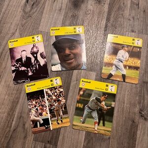 Edito Sportcasters Baseball Hofers Lot